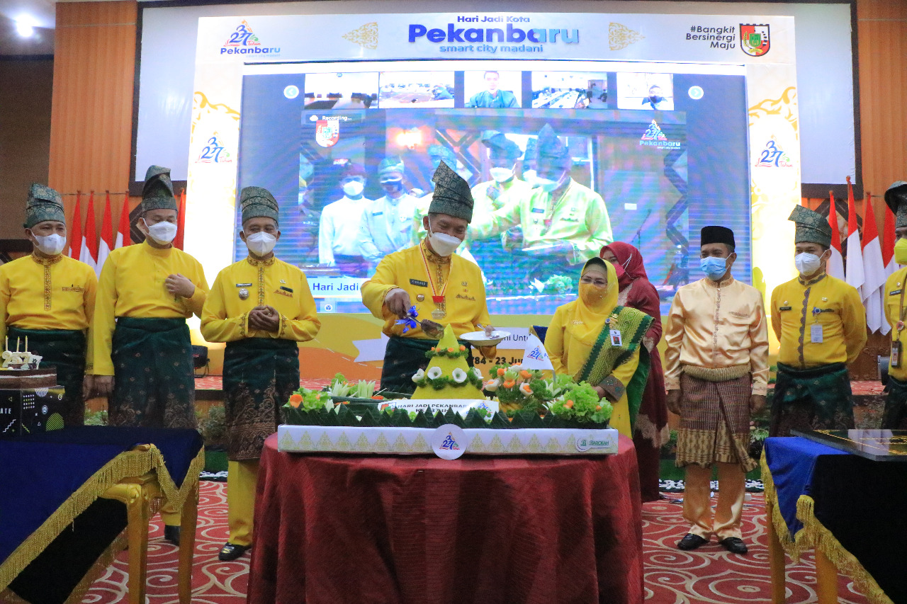 Peringatan HUT Kota Pekabaru Ke-237 Usung Tema Bersinergi Membangun Madani Untuk Indonesia Maju